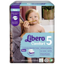 Libero 舒适纸尿裤 5 片（10-14 公斤）X24