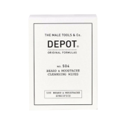 Depot No. 504 Cleansing tobales for beard and mustache 12 units