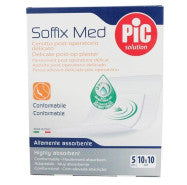 Pic Solution Soffix Med Postoperative Pension with Antibacterial 10 cm x 10 cm