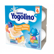 Nestlé Yogolino PêsSego and Banana 6m+ X4