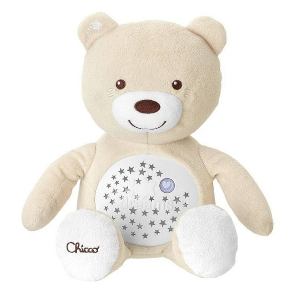 Chicco teddy bear toy good night beige +0m