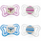 Chicco pacifier Physio Lumi ọkụ silicone 6-16m x2