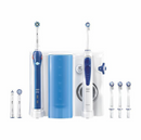 Oral-B Professional Care Dental Center OxyJet + 4 нэгжийг цэнэглэнэ + 2000 цахилгаан Pro Brush + 3 нэгжийг цэнэглэнэ