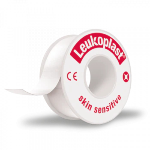 Leukoplast Skin Sensitive Silicone Adhesive 2.5cm x2.6m
