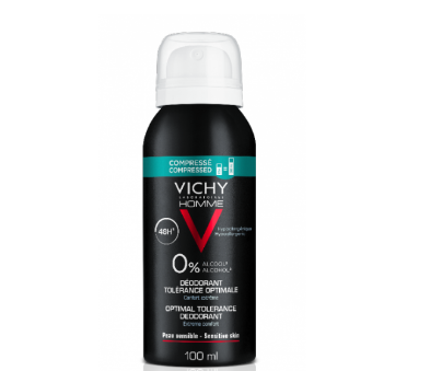 Vichy Homme Optimal Spray Deodorant 48h 100ml