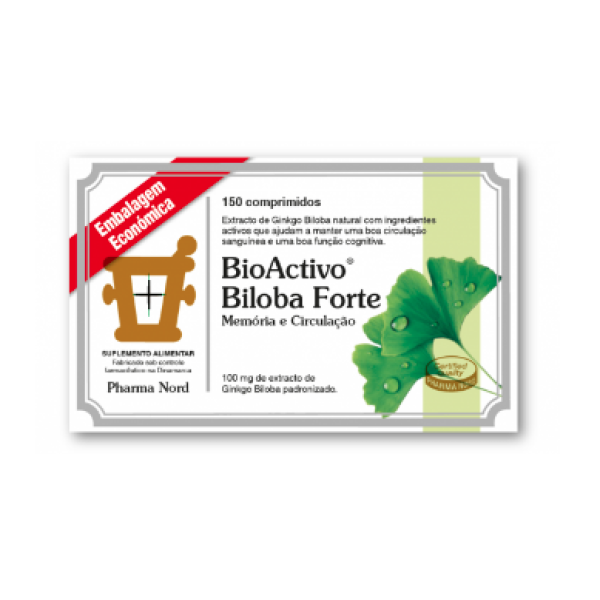 BioActivo Biloba Forte Economic Packaging x150