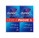 Durex Natural Plus condoms duo x12