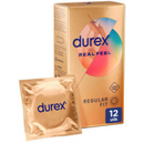 Durex Real Feel Regular Fit kondomer x12