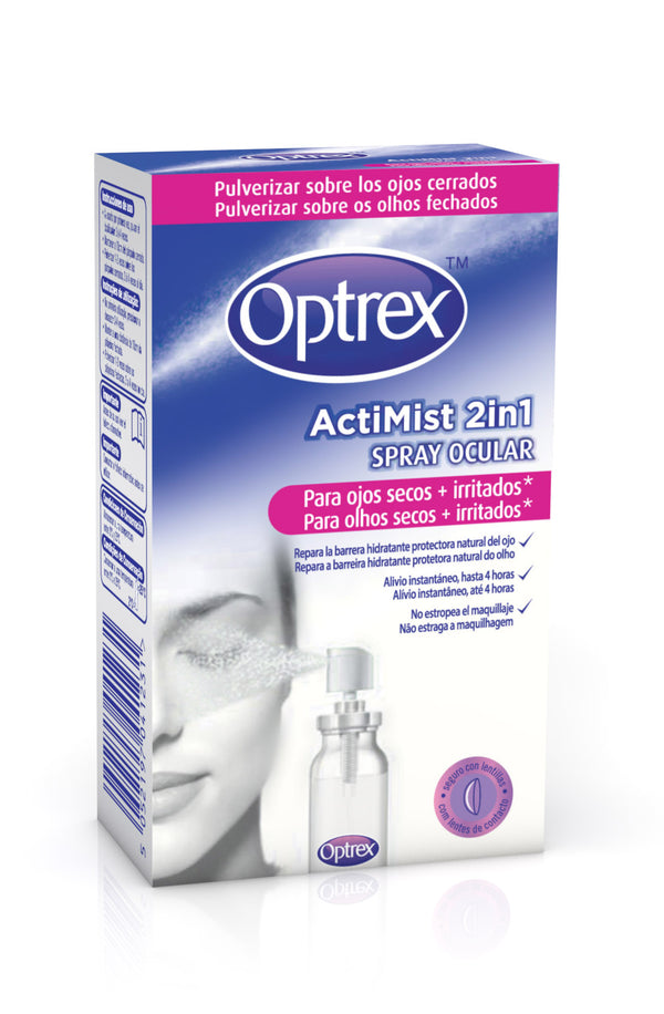 Optrex acttimist 2em1 spray dry eyes 10ml