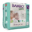 ʻO nā Diapers Nature Bambo 1 XS (2-4kg) X22