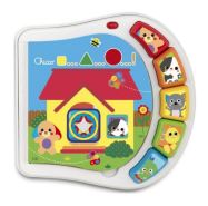 Chicco toy baby senses book shapes
