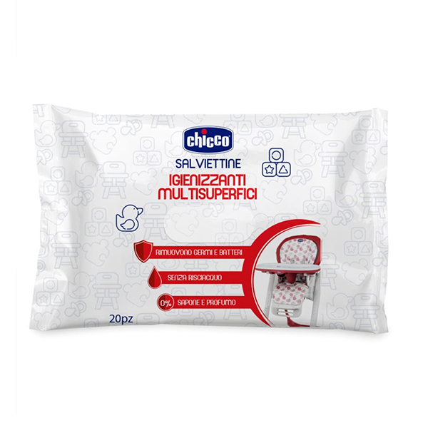 Chicco toalhites cleaning multi surfaces x20
