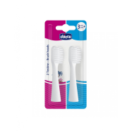 Chicco refills brush electric teeth x2