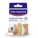 Hansaplast echere m Hand Mix Pack X20