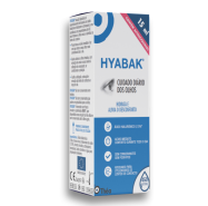 Hyabak Moisturizing Solution/Lubricant Eyes/Lenses 15ml