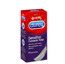 Durex Sensitive Total Contact Conservatives X12
