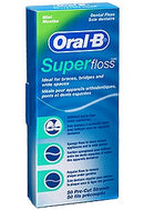 Oral-B super 購買牙科線 x50