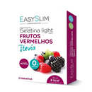 Easyslim желатин світло-червоні фрукти стевія пакетики x2