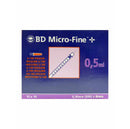 BD Micro Fine+ Sindano Insulini 0.5ml8 mm
