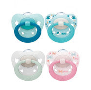 Nuk Signature silicone pacifiers t1 x2