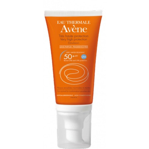 Avène Solar Emulsion SPF50+ Without Perfume 50ml