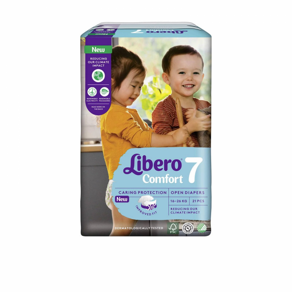 Diapers Libero Comfort T7 (16-26kg) X22