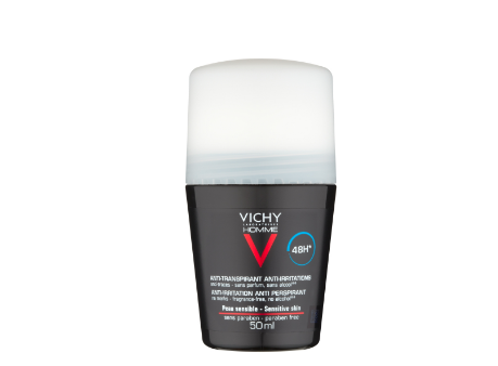 Vichy Homme deodorant Roll-On Sensitive Skin 48h 50ml