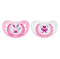 Chicco Physio Cua Latex Pink Pacifier 0-6m