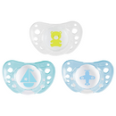 Chicco pacifier Physio aere silicone blue 0-6m x2