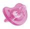 ʻO Chicco Physio Soft Pink Silicone Pacifier 16m-36m
