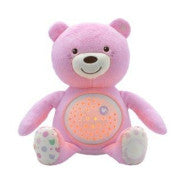 Chicco teddy bear toy good night pink +0m
