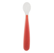 Chicco silicone spoon +6m red