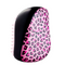Tangle Teezer Pink Leopard Compact Hair Brashi