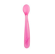 Chicco silicone spoon 6m+ pink x2
