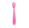 Chicco silicone spoon 6m+ pink x2