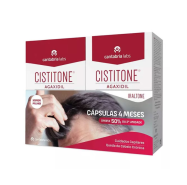 Cystic Agaxidil Duo Capsules 4 Months 2x60 Units with 50% offer in the 2nd packaging