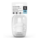 SUAVINEX SX Pro Sinh lý Tetina Silicone M 3m+ X2