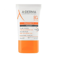 A-DERMA PROTECT POCKET INVISIBLE FLURED FACE SPF50+ 30ML