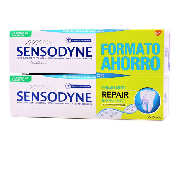 Sensodyne Repair & Protect Duo Fresh Mint with Special Price 2x 75ml