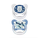 Dr Brown's Prevent Night Pacifier 0-6m Blue X2