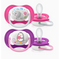 Philips Avent Ultra Anmụ anụmanụ Pacifiers 6-18m Girl X2