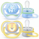 Philips Avent Ultra Air Pacifiers 0-6m Tub X2