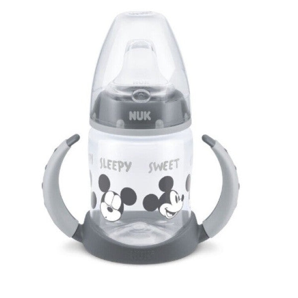 Nuk First Choice Mickey Learning Bottle Gray 150ml 6-18M
