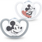 Nuk Space Disney Mickey силиконски цуцли 0-6m x2