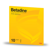 Betadine gauze impregnated ointment x10