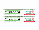 Fluocaril Junior Dentifricio Frutti Rossi 2x75ml