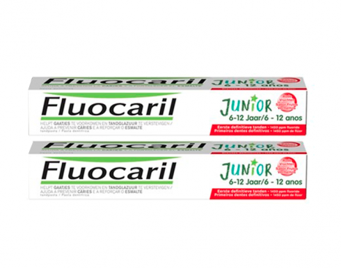 Fluocaril Junior toothpaste Red fruits 2x75ml