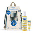 Mustela Baby Spray Solar SPF50 200ml + Solar Milk Face SPF50 + 40ml 4 € менен + Blue Beach рюкзак сунушу
