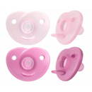 Philips advent pacifier silicone soothie 0-6 ልጃገረድ x2