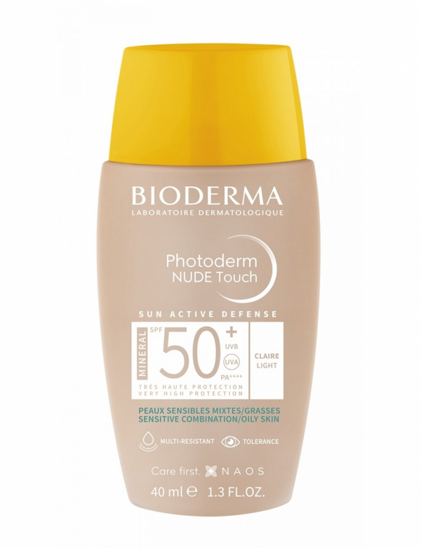 Photoderm Bioderma Nude Touch Claro SPF50 40ml